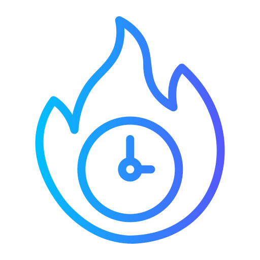 Flame Generic gradient outline icon