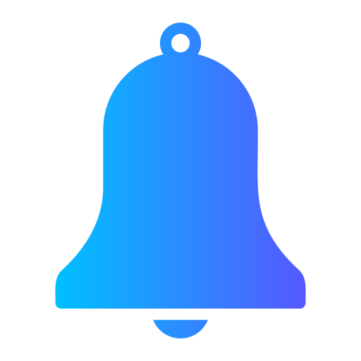 campana Generic gradient fill icona