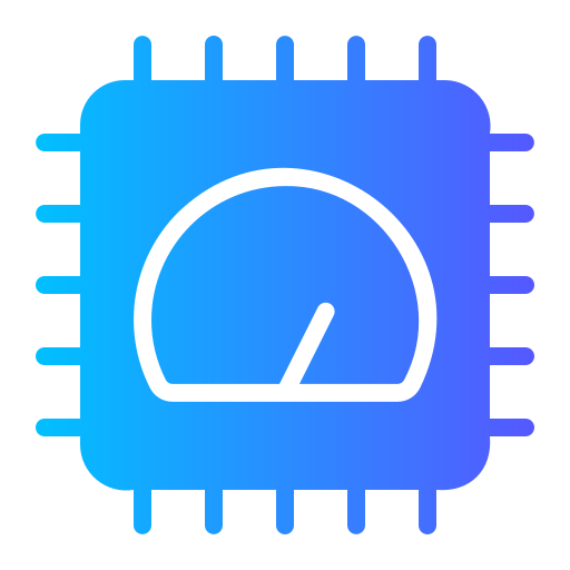 Processor Generic gradient fill icon