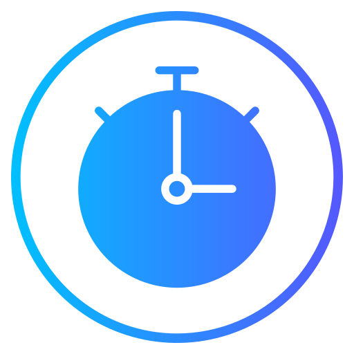 stopwatch Generic gradient fill icoon