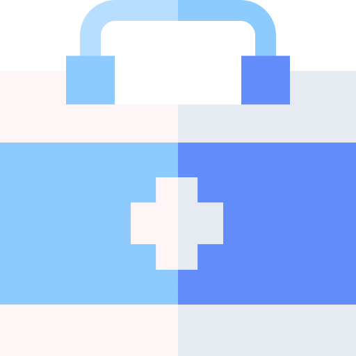 ドクターバッグ Basic Straight Flat icon
