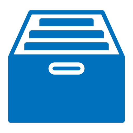 Filing cabinet Generic color fill icon