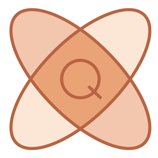 qubit Generic color lineal-color icon