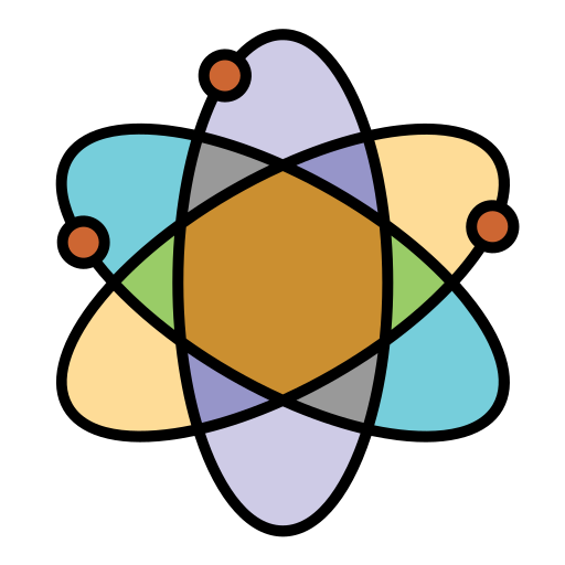 quantistico Generic color lineal-color icona