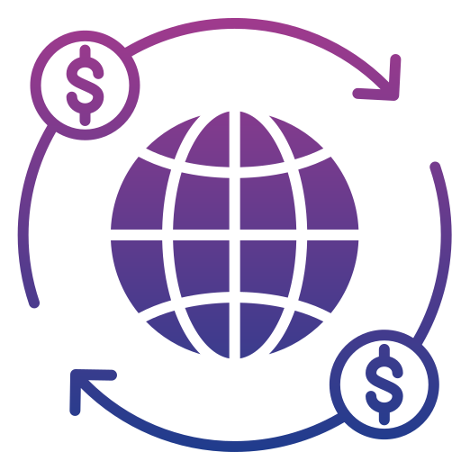 global Generic gradient fill icon