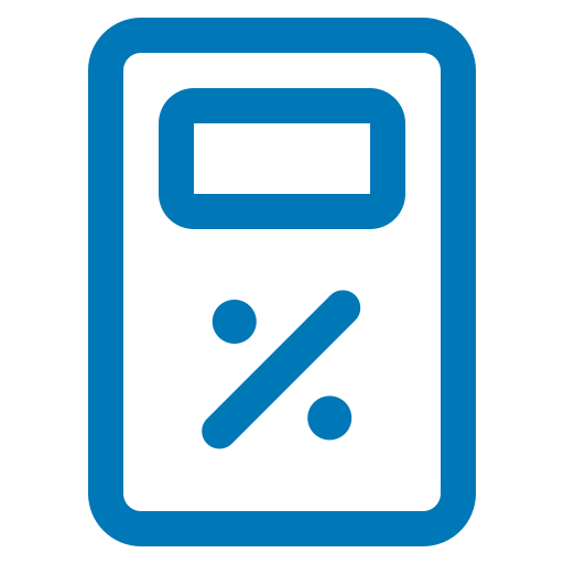 calculadora Generic color outline icono