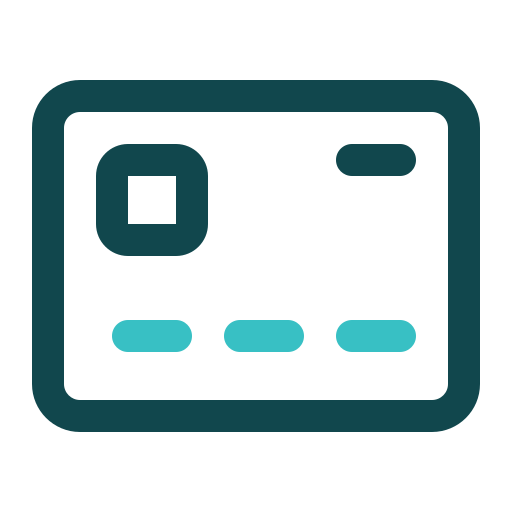 Card Generic color outline icon