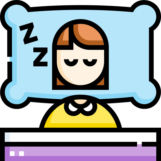 Sleepy Detailed Straight Lineal color icon