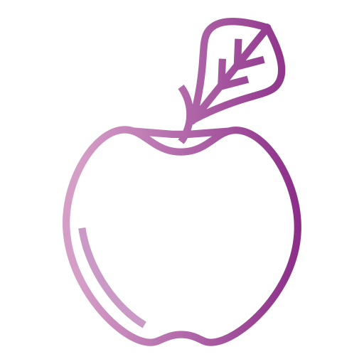 りんご Generic gradient outline icon