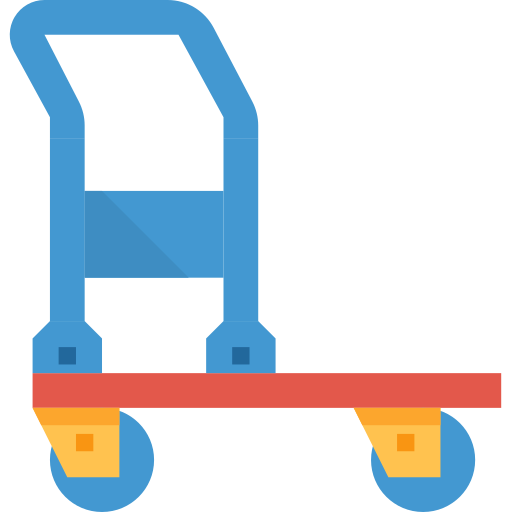 trolley Aphiradee (monkik) Flat icoon
