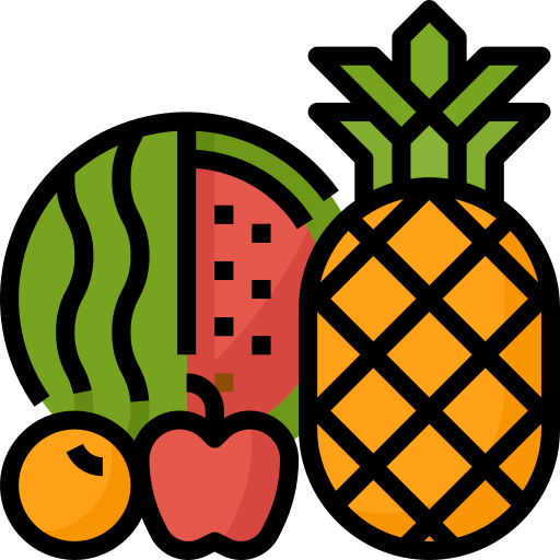 Fruit Aphiradee (monkik) Lineal Color icon
