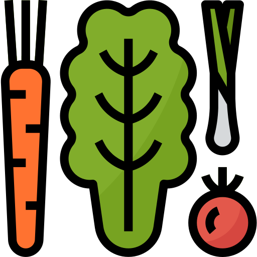 verduras Aphiradee (monkik) Lineal Color icono