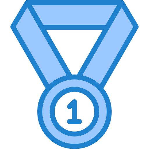 medaille srip Blue icon