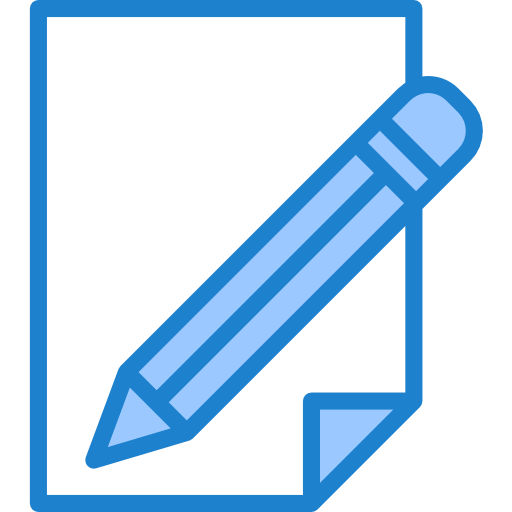 ołówek srip Blue ikona