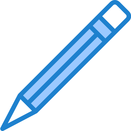 ołówek srip Blue ikona