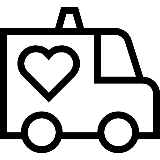 救急車 Pictogramer Outline icon