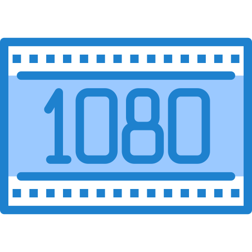 1080 srip Blue ikona
