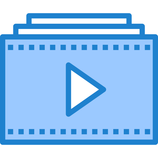 ビデオ srip Blue icon