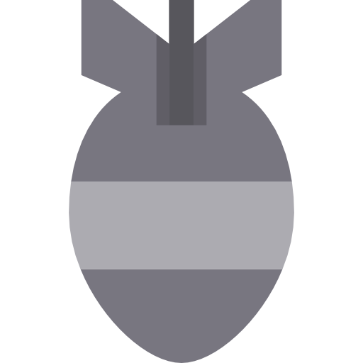 폭탄 itim2101 Flat icon