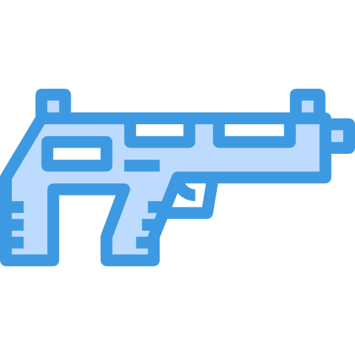 maschinengewehr itim2101 Blue icon