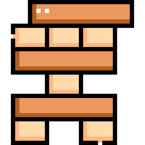 Блоки Detailed Straight Lineal color иконка