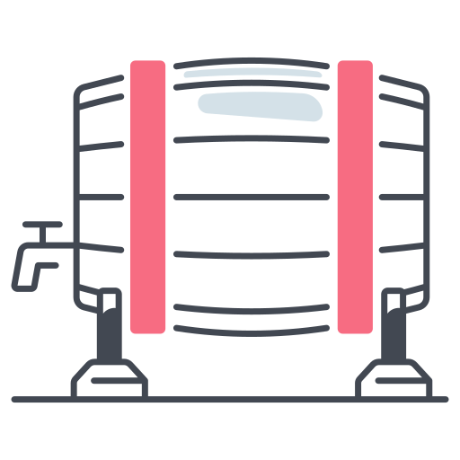 Barrel Generic color lineal-color icon