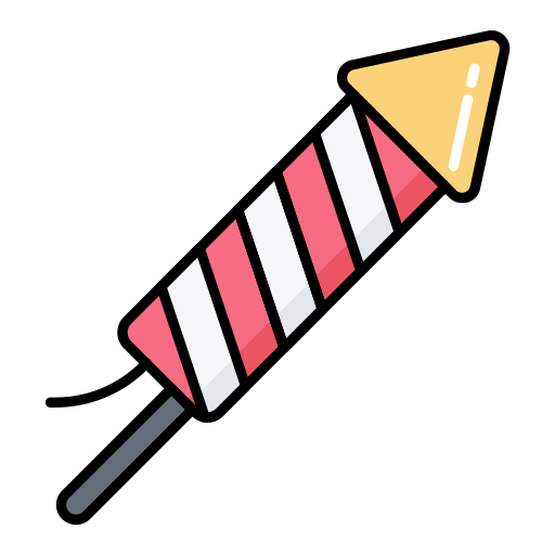 sztuczne ognie Generic color lineal-color ikona