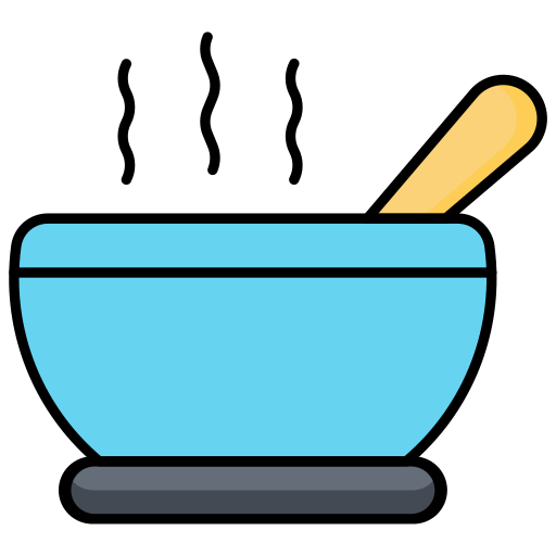 tazón de sopa Generic color lineal-color icono