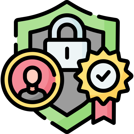Certificate authority Special Lineal color icon