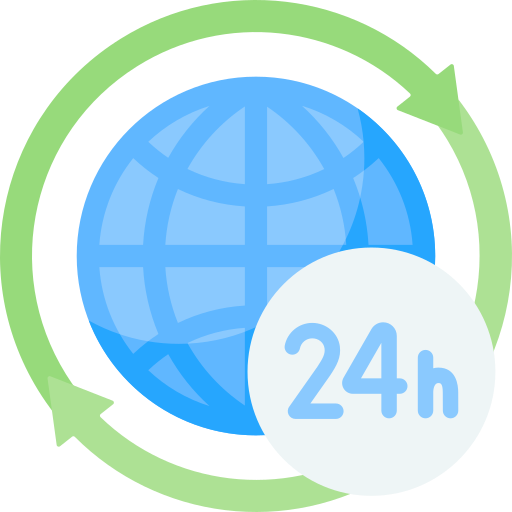 24 hours Special Flat icon