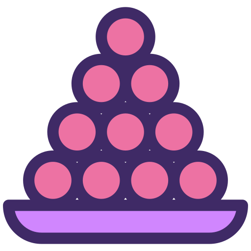 Laddu Generic color lineal-color icon