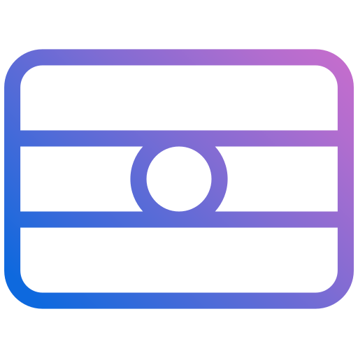 vlag Generic gradient outline icoon