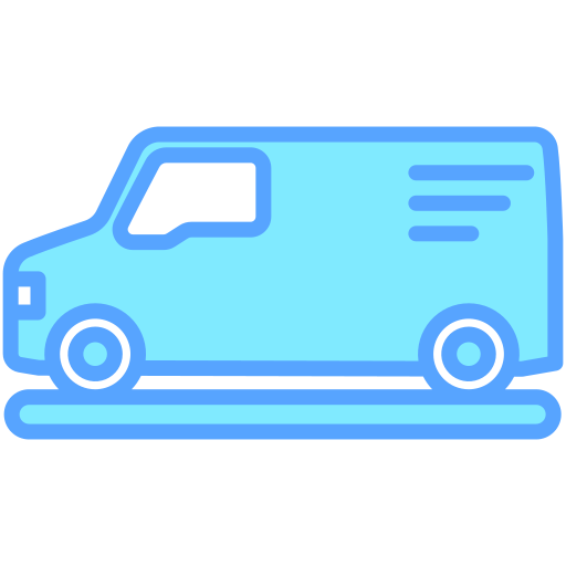 furgone per le consegne Generic color lineal-color icona