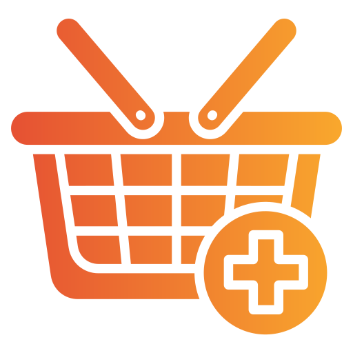 Shopping basket Generic gradient fill icon