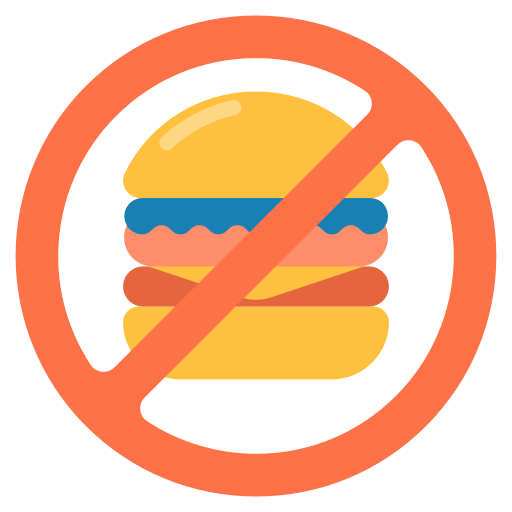 pas de hamburger Generic color fill Icône