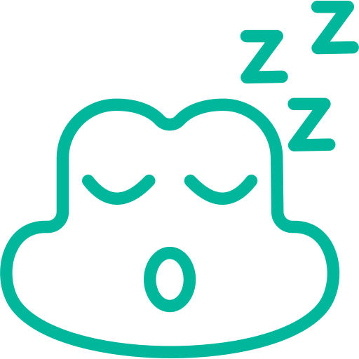 durmiendo Generic color outline icono