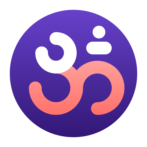 Hinduism Generic gradient fill icon