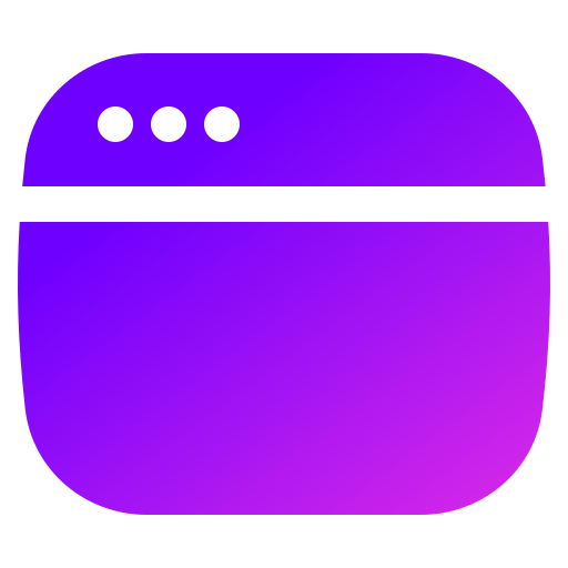 ウェブ Generic gradient fill icon