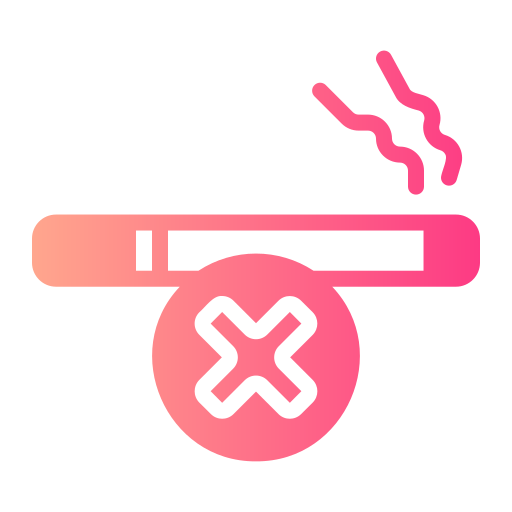 rauchen verboten Generic gradient fill icon