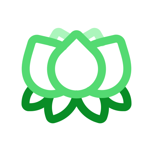 fiore di loto Generic color outline icona