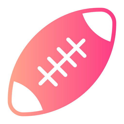 rugby Generic gradient fill icono