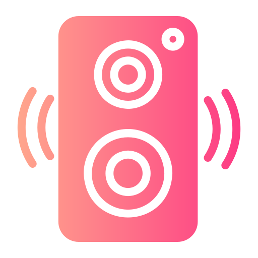 Speaker Generic gradient fill icon