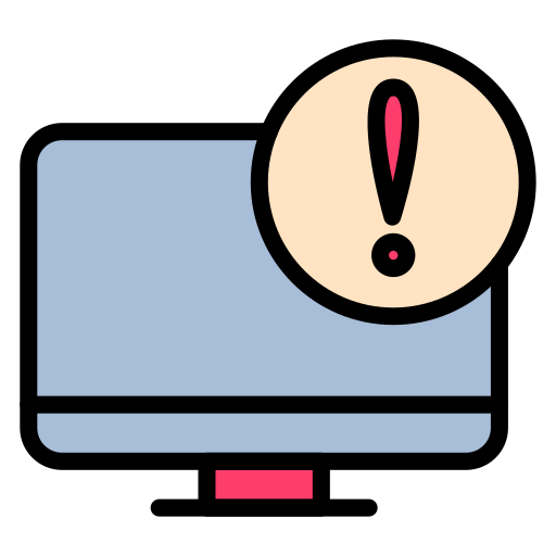 señal de alerta Generic color lineal-color icono