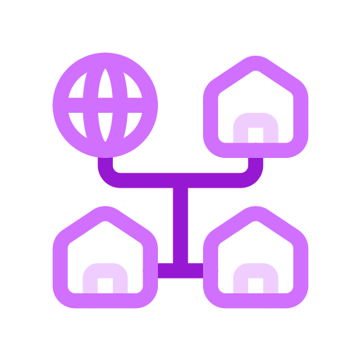 ローカルネットワーク Generic color outline icon