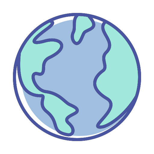 aarde Generic color lineal-color icoon