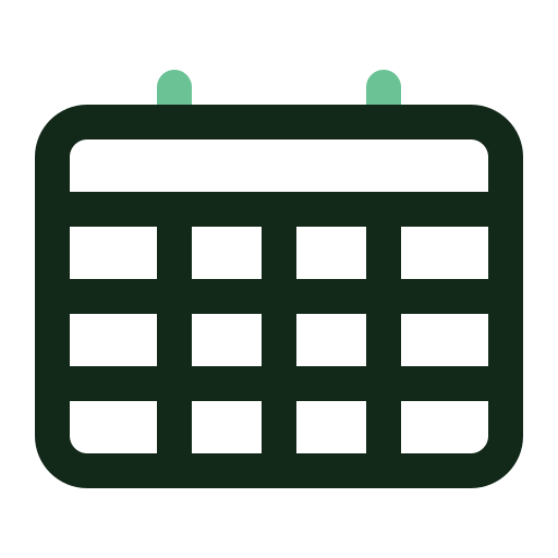 calendrier Generic color outline Icône