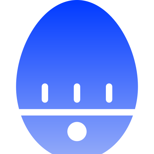 temporizzatore per uova Generic gradient fill icona