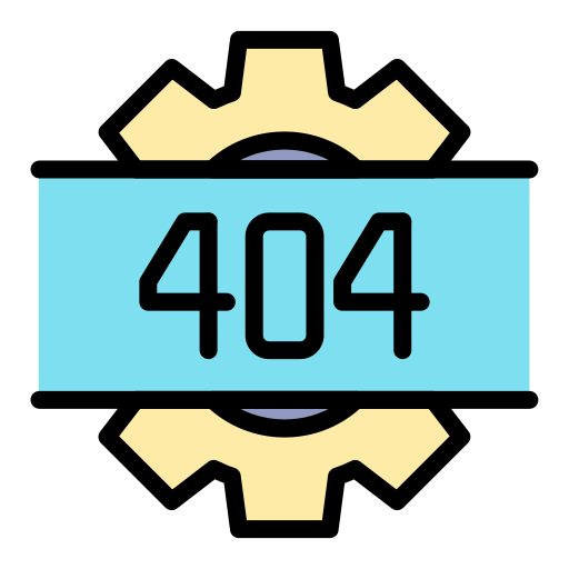 404 오류 Generic color lineal-color icon