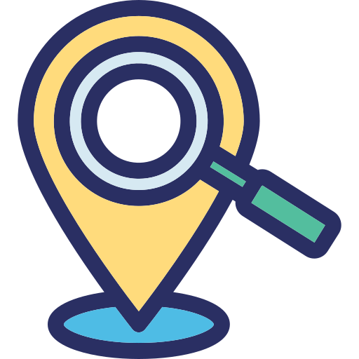 Find location Generic color lineal-color icon