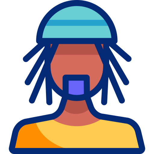 Avatar Basic Accent Lineal Color icon